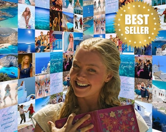 Mamma Mia Wall Collage Kit, 60 PCS, Mamma Mia Movie Photo Collage, Mamma Mia Party Wall Decor, Mamma Mia Disco Theme Digital Download 4x6”