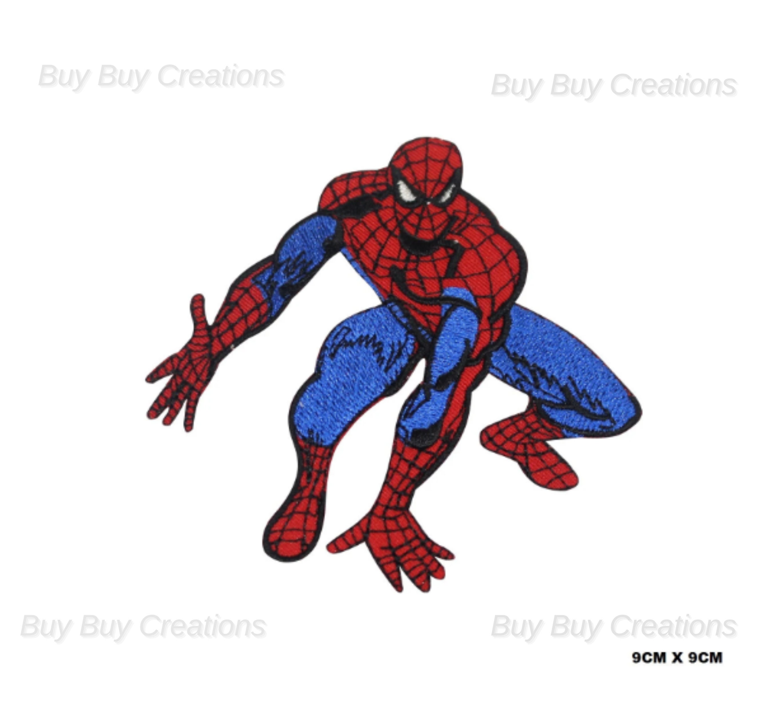 Marvel Comics The Amazing Spiderman Crawling Iron on Patch – Patch