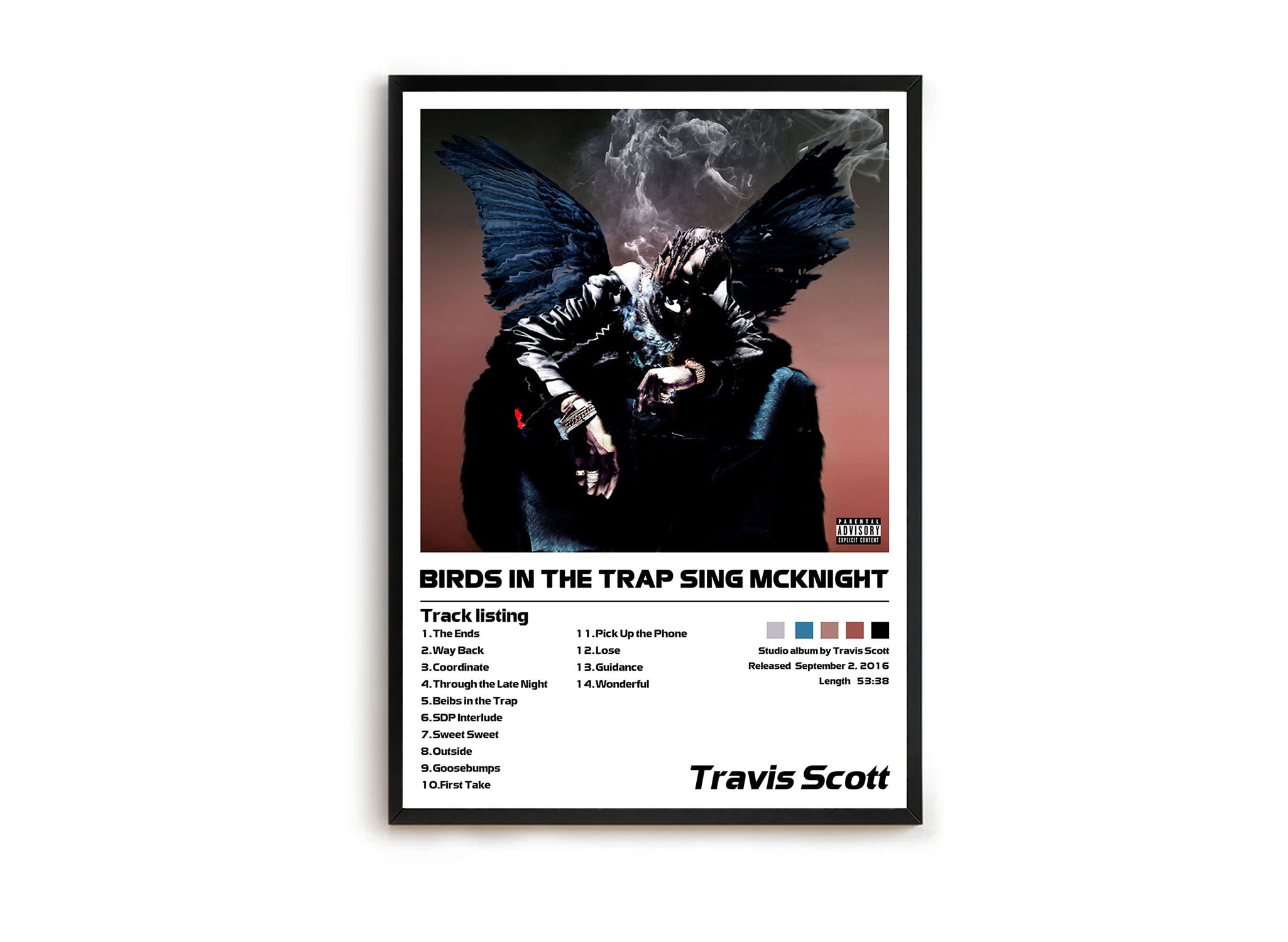 Travis Birds in the Trap Sing Mcknight - Etsy Finland
