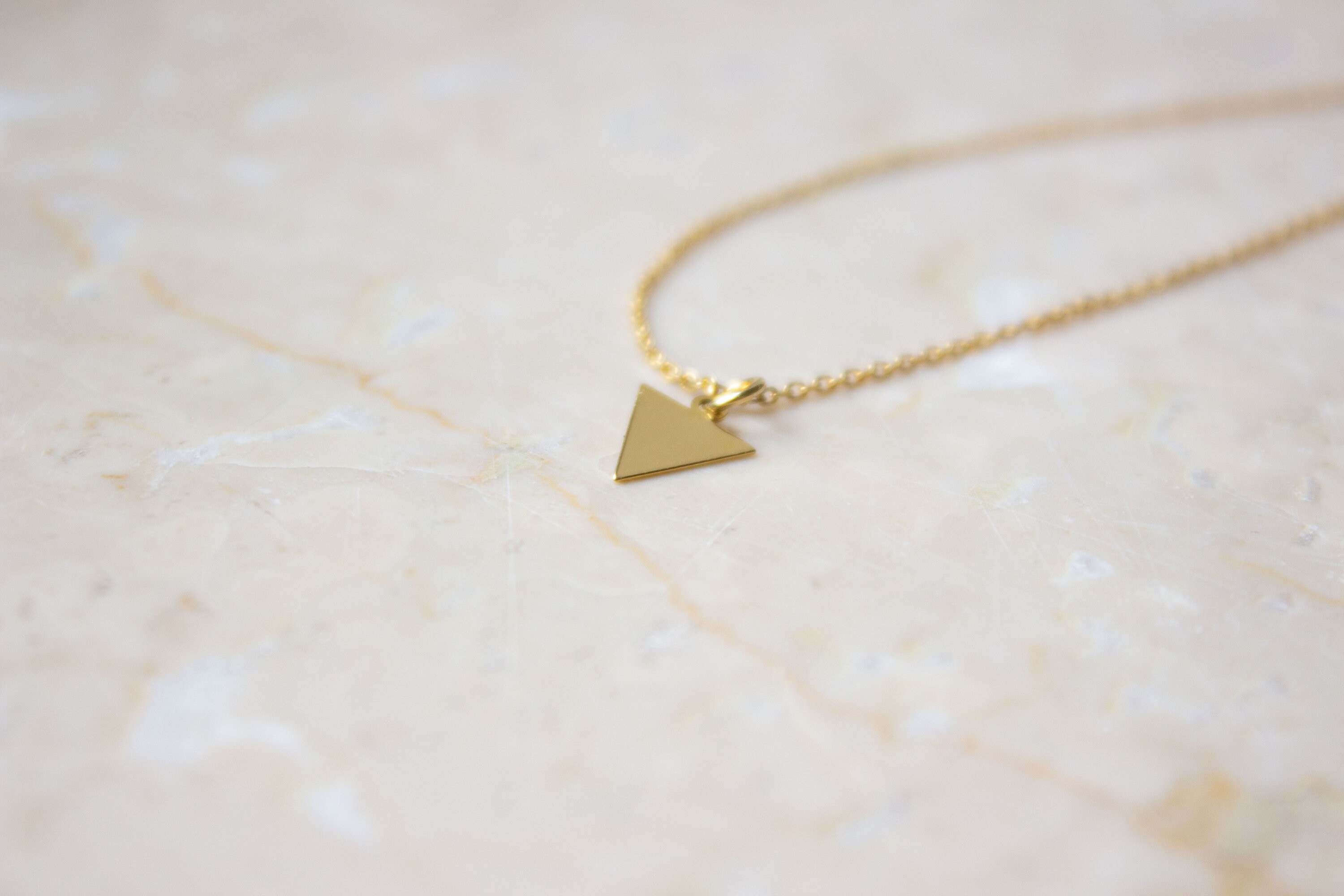 Collana Triangolo Martellato Argento 925 – Corona Sun Jewelry, Pendente Artigianale Thailandia - Foto 3