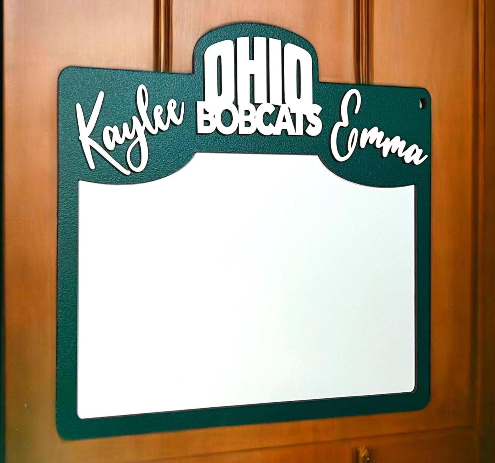 Ohio University Bobcats personalized Dorm Door Decor