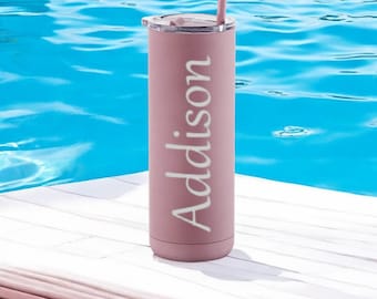 Maars soft matte engraved personalized 20oz individual tumbler