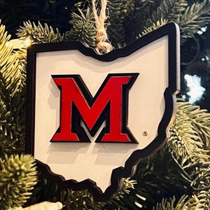 Miami University RedHawks 15" X 20" Printed Canvas Art