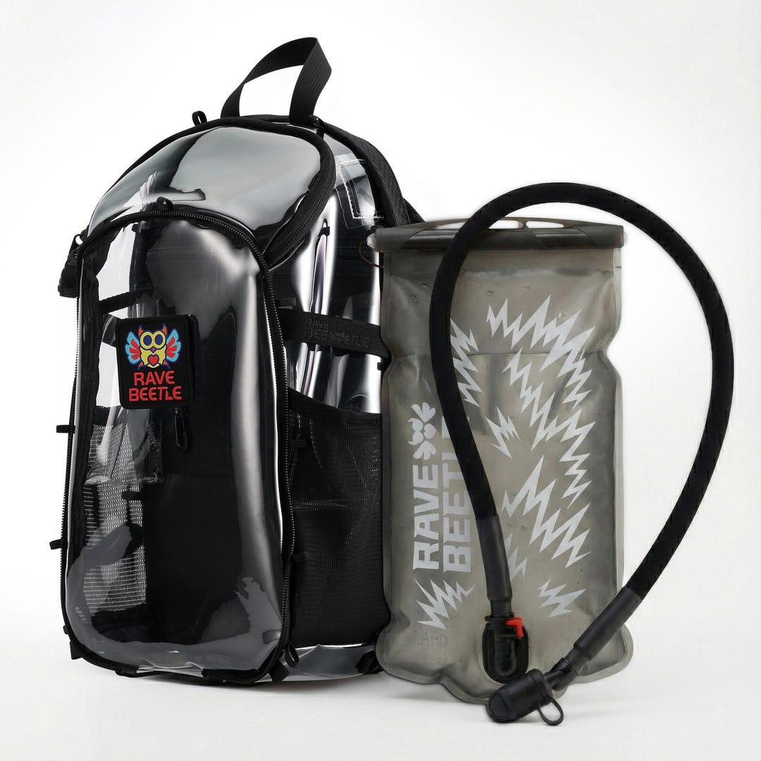 Rave Backpack Rave Backpack, Hydration Backpack, Hydro Pack, Ravebeetle, Customizable ...
