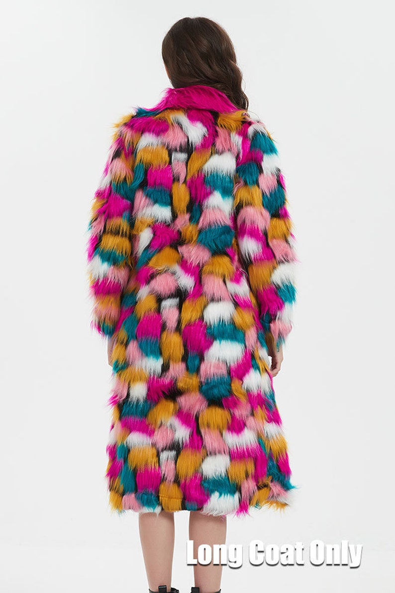 Butterfly Bomber Winter Long Coat, Rave Coat, Rainbow Jacket, Rave ...