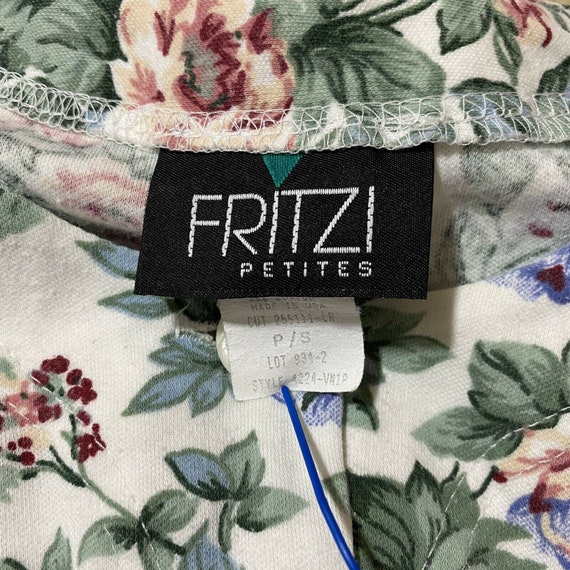 Fritzi Petites Floral Top Skirt Set Womens Size S… - image 3