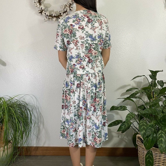 Fritzi Petites Floral Top Skirt Set Womens Size S… - image 2