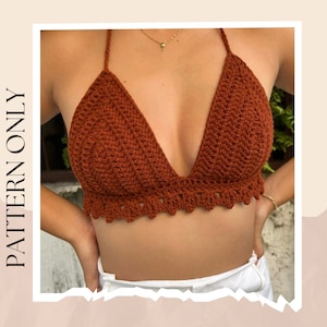 Crochet Bikini Pattern Crochet Lace Bralette Set Lingerie