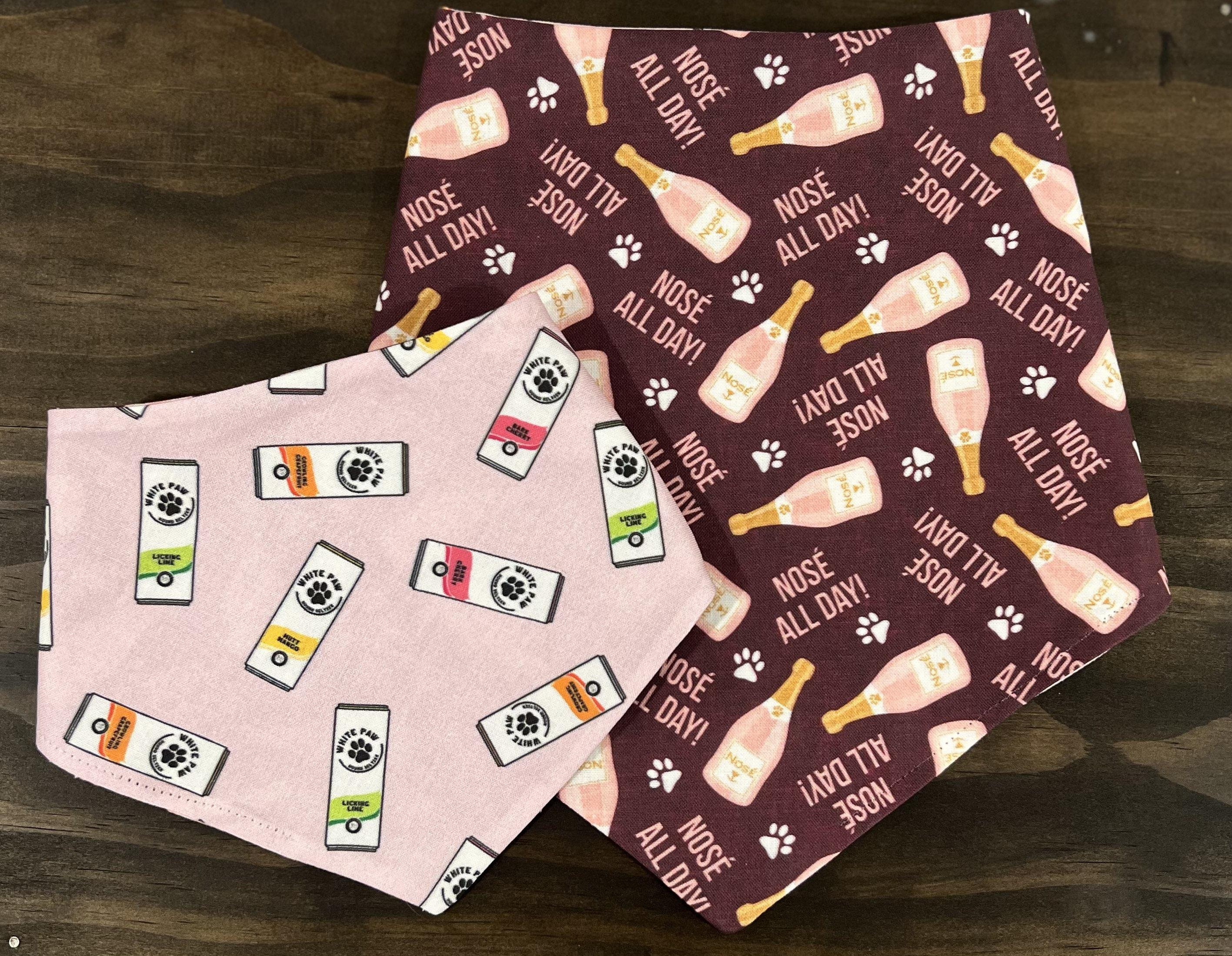 White Claw Dog Bandana Etsy