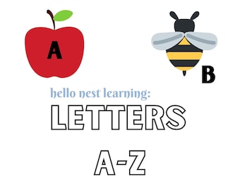 Learning Letters A-Z