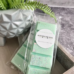 MONORAIL LIME, Snap bar, Magical wax melt, home fragrance, Theme park scents, key lime