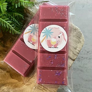 ISLAND PUNCH, wax melt, snap bar, home fragrance, strong scented wax melts