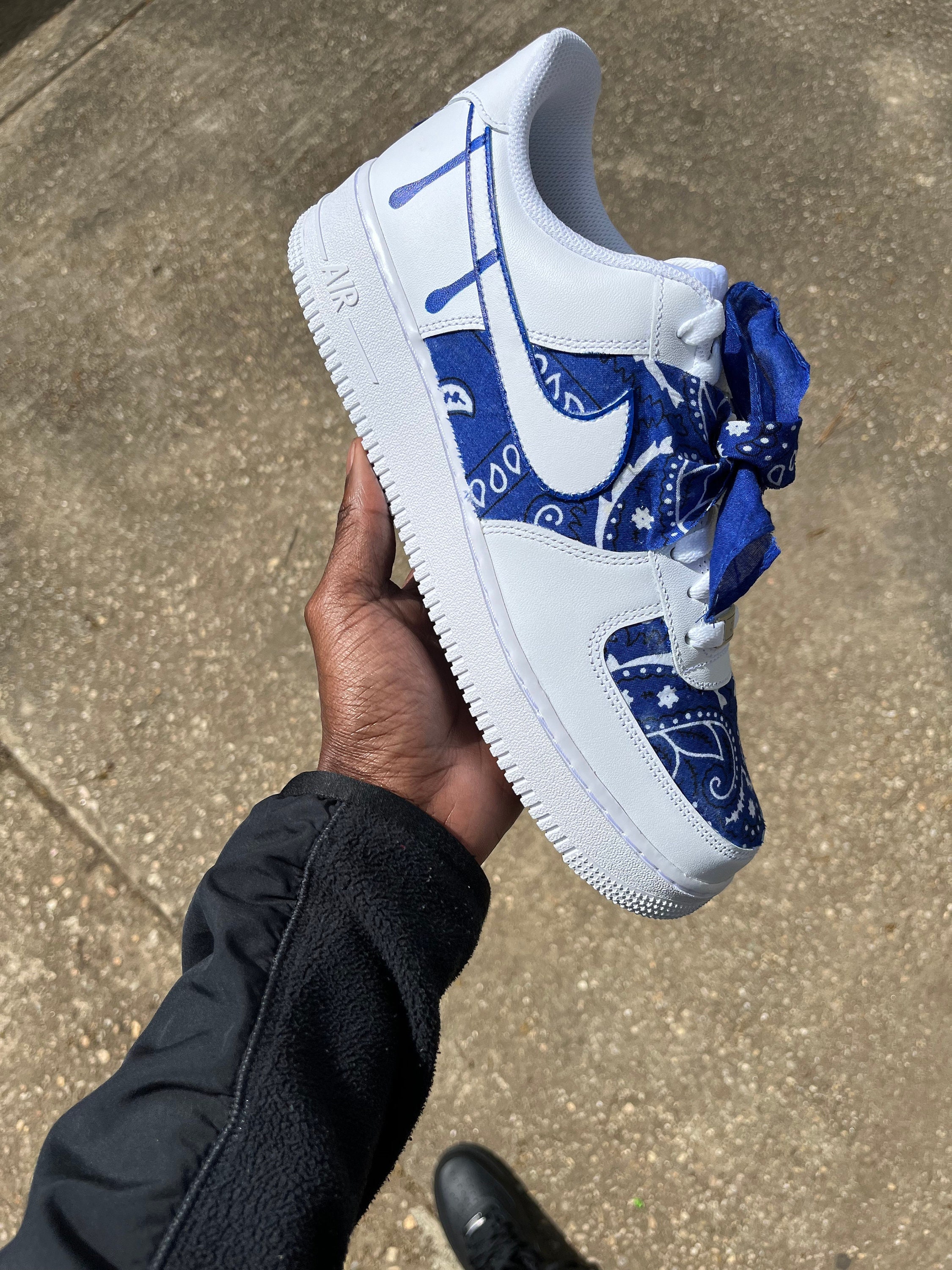 Air Force 1 Patch for shoes Nike patch Nike swoosh bandana af1 custom air  forces