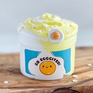So Eggcited Cloud Creme Slime