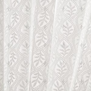 Voilage en dentelle blanche : style campagnard romantique