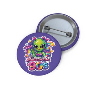 Pin's Alien des années 90 | Badge rétro années 90