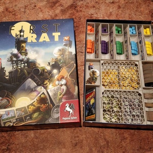STL files for First Rat board game insert