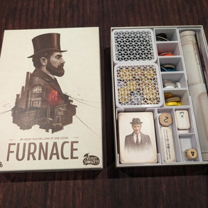 STL files for Furnace + Interbellum + playmat board game insert