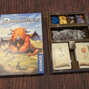 STL files for Dragonkeepers board game insert