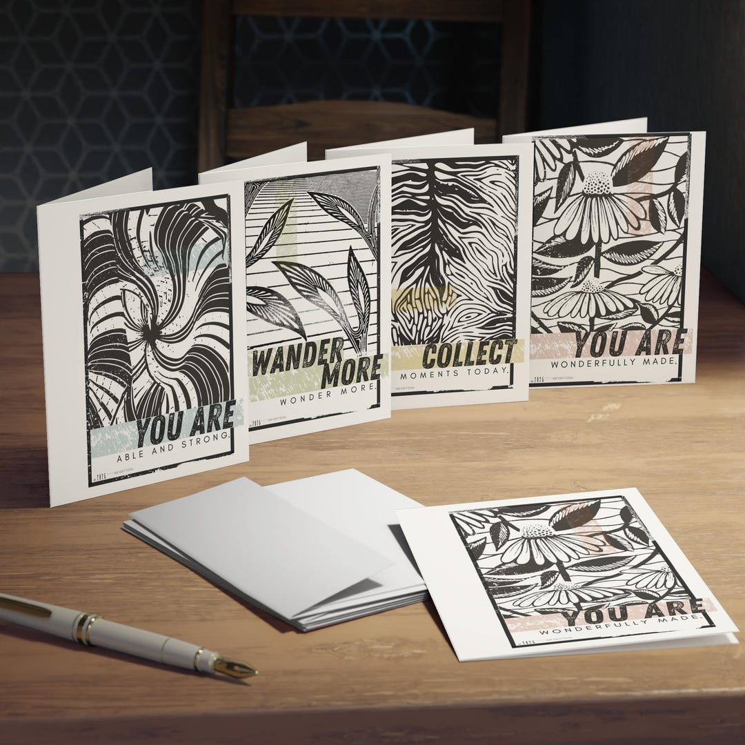 Greeting Cards Set - 'you Are' Collection (blank Inside) | Original