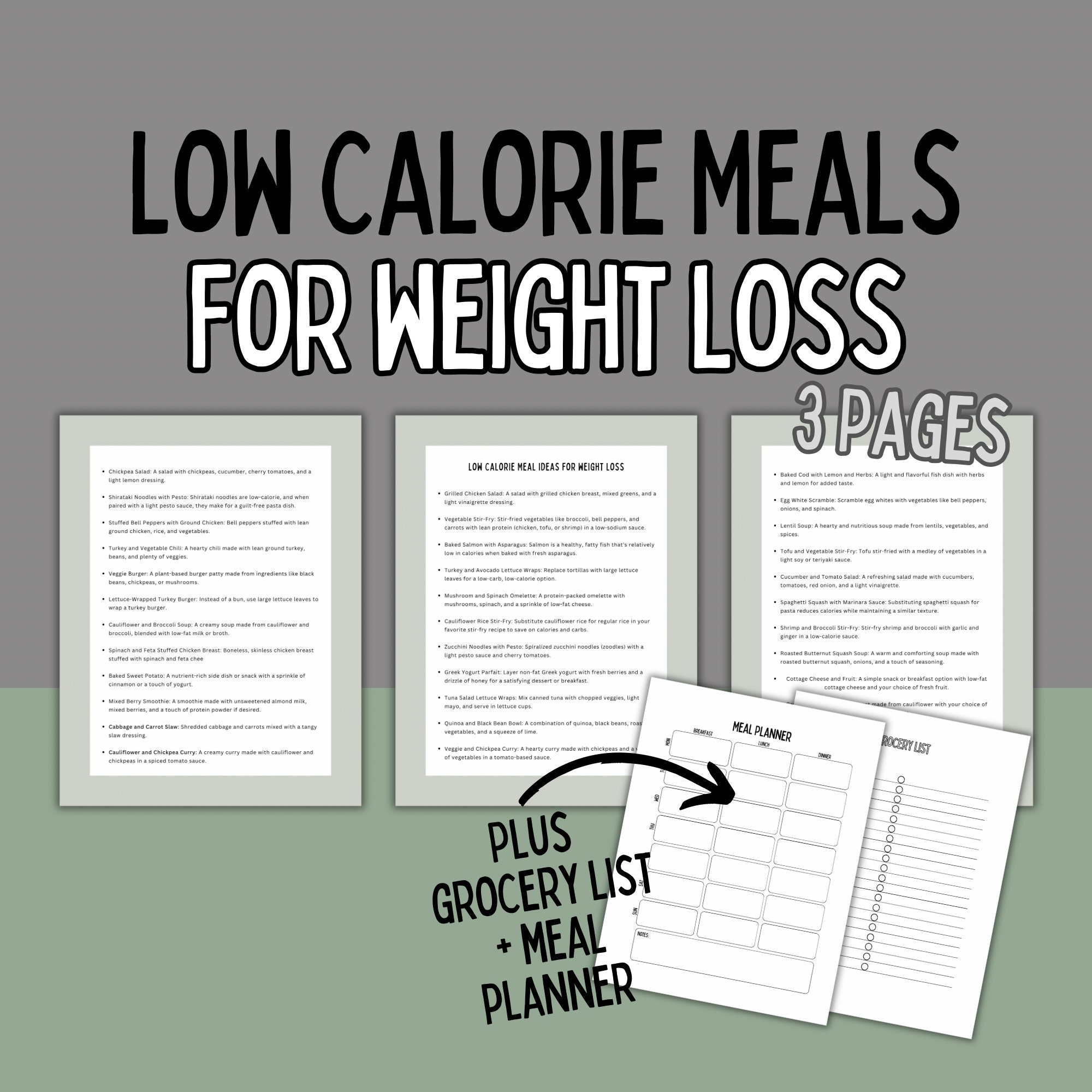 Weight Loss Meal Plan Printable Weekly Meal Plan Low Carb Food List Low Weight Loss Meal Plan Printable Weekly Meal Plan Low Carb Food List Low