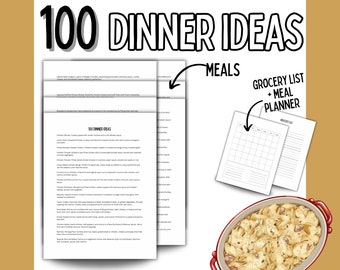 Printable Dinner Ideas of Easy Meals for dinner cheap meal plan dinner ideas and meal prepping dinner food list dinner ideas for family