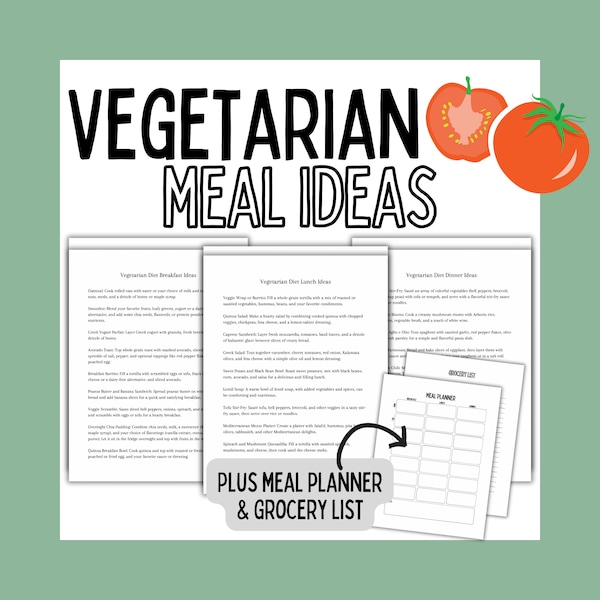 Vegetarian Meals Recipes Cookbook Meal Ideas Vegetarian Meal Planner Vegetarian Thanksgiving Meals