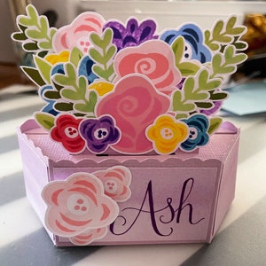 Personalised Handmade Pop Up Card