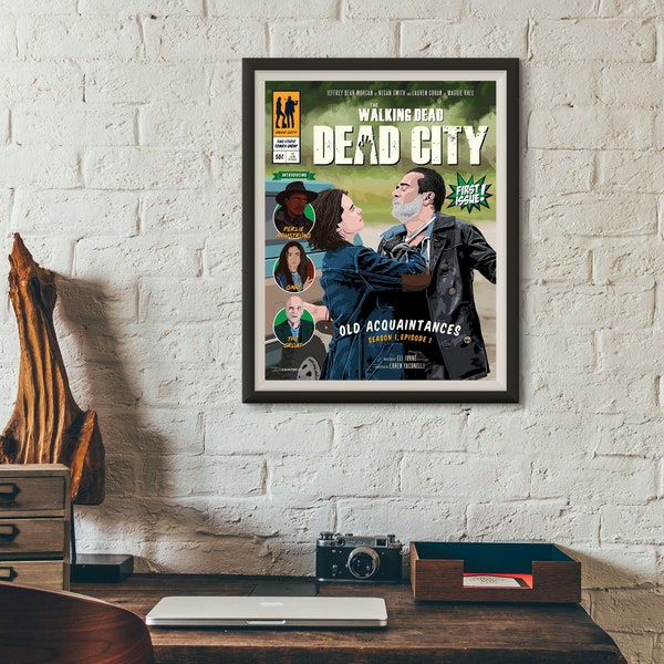 The Walking Dead: Dead City - Season 1, Episode 1 Comic Cover