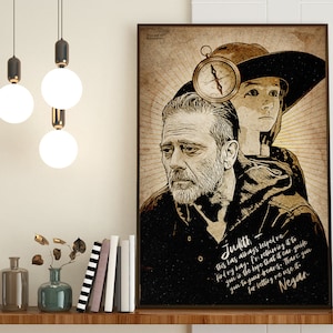 The Walking Dead: Negan & Judith Compass Poster | 11x17
