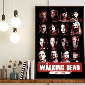 The Walking Dead Character Poster | 11x17