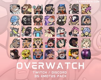 ILLARI OVERWATCH Emote: Discord Emotes / Twitch (Instant Download