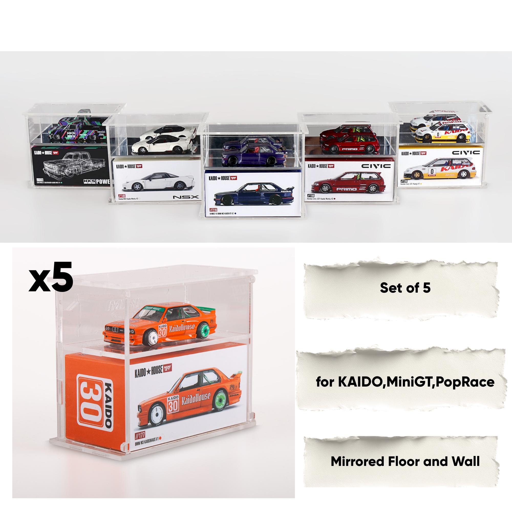 Kaido House, Pop Race, Minigt Compatible Acrylic 1:64 Scale Car