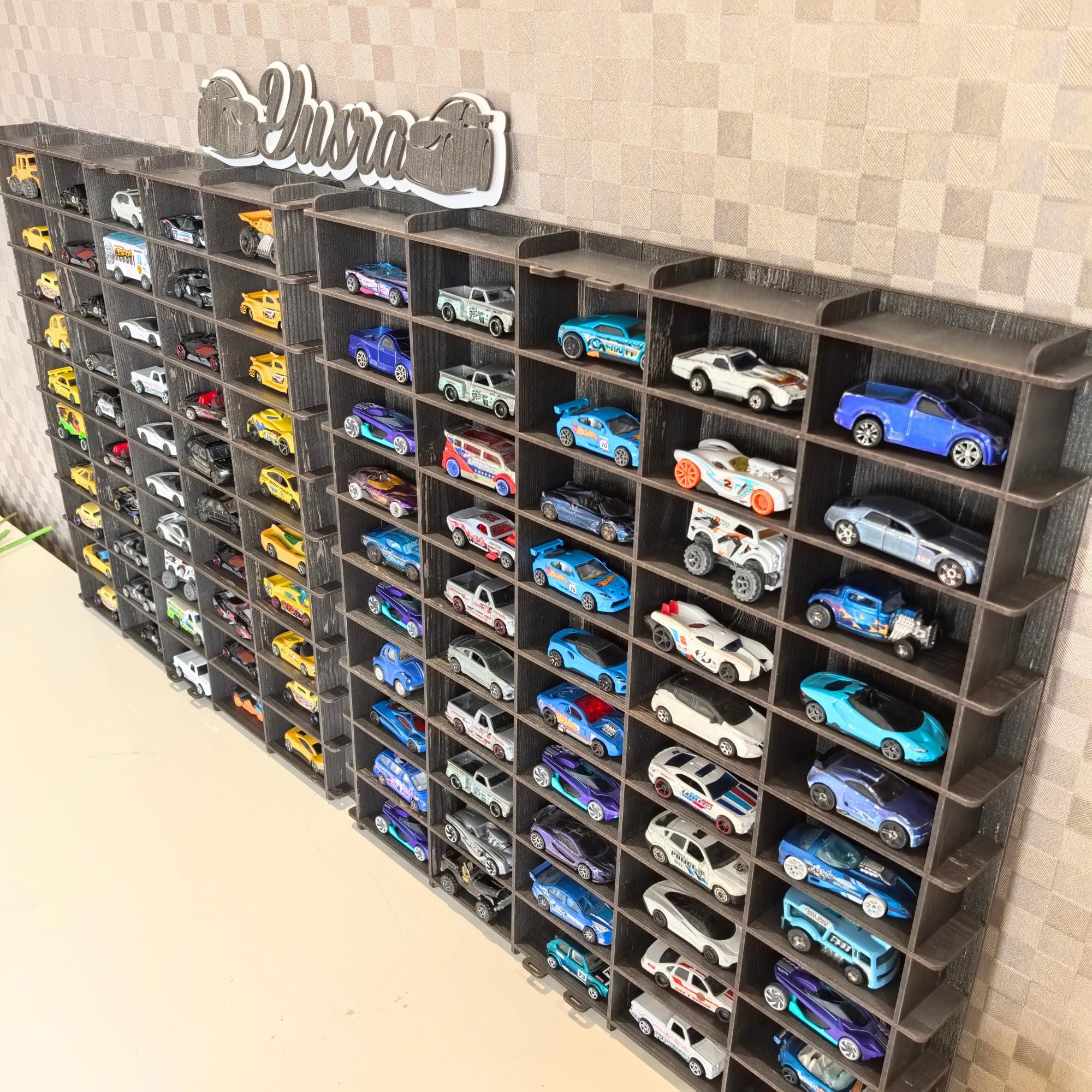 Luwecf Vitrine De Voiture Moulée Sous Pression à L'échelle 1/64, Modèle De Véhicule De Stationnement, Vitrine De Garage Pour Jouets Voitures, Cadeaux, Style A