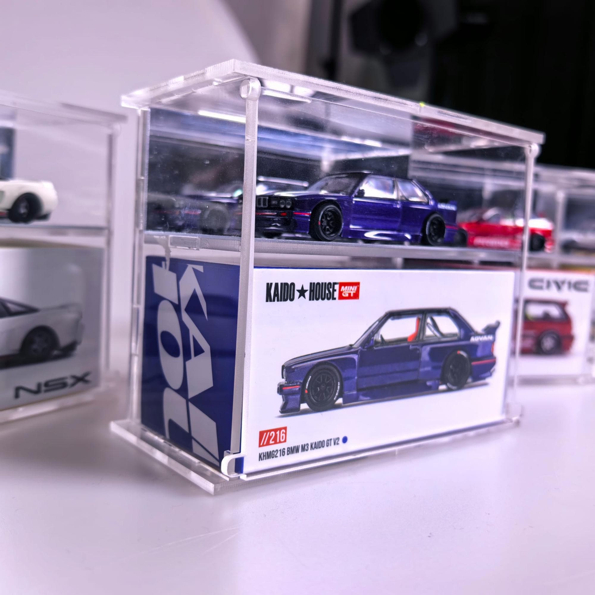 Kaido House, Pop Race, Minigt Compatible Acrylic 1:64 Scale Car