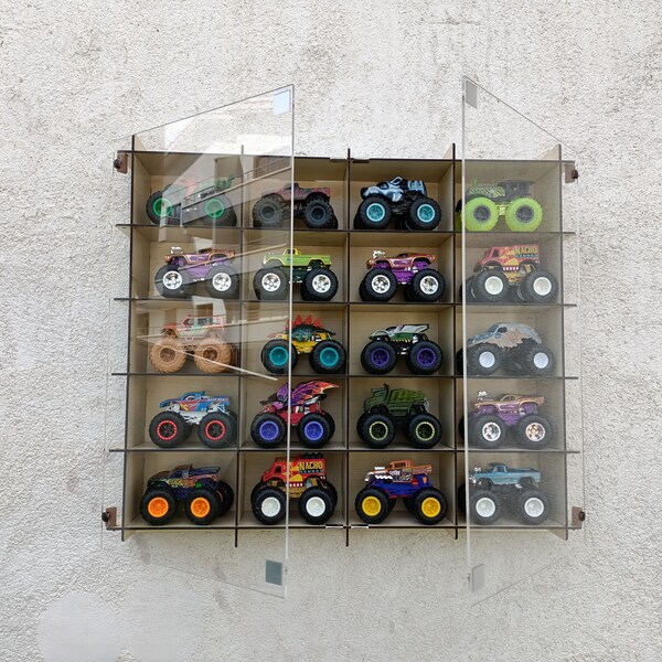 Monster Jam Truck Display Case Etsy