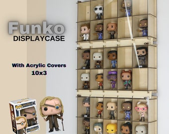 全日本送料無料 With Storage Pop Funko 30 for 3 X 10 Pleksi Acrylic Cover, SF/ファンタジー/ホラー