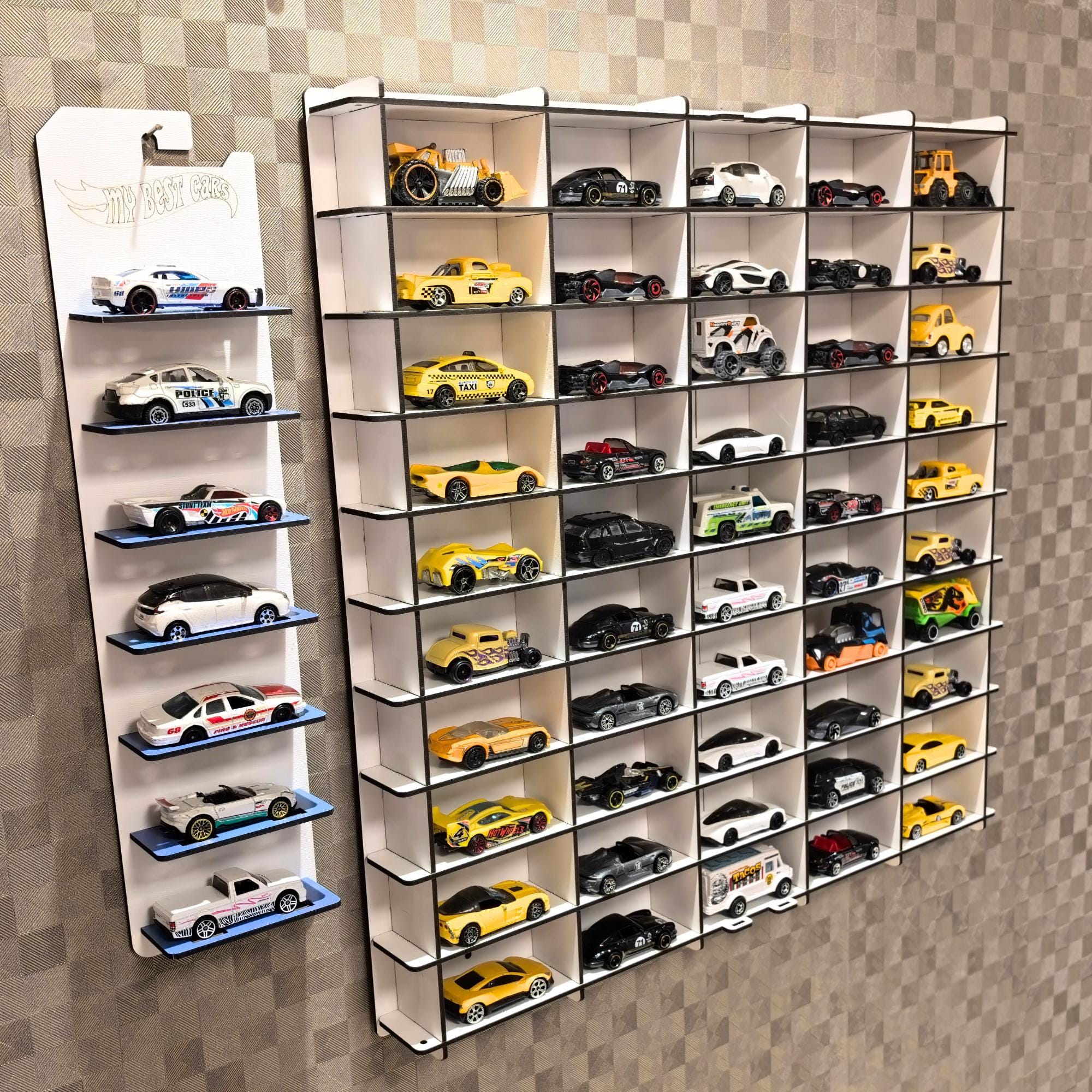 Estantería Guardar Carritos De Juguete Repisas Para Organizador De