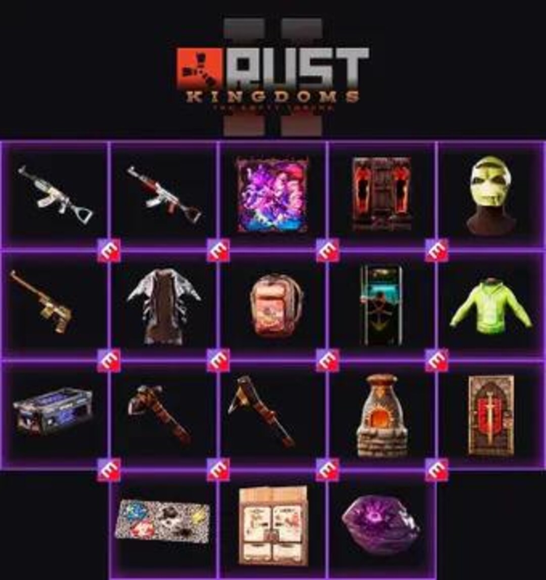 Rust 35 Rounds All 20 Skins Drops Twitch - Etsy