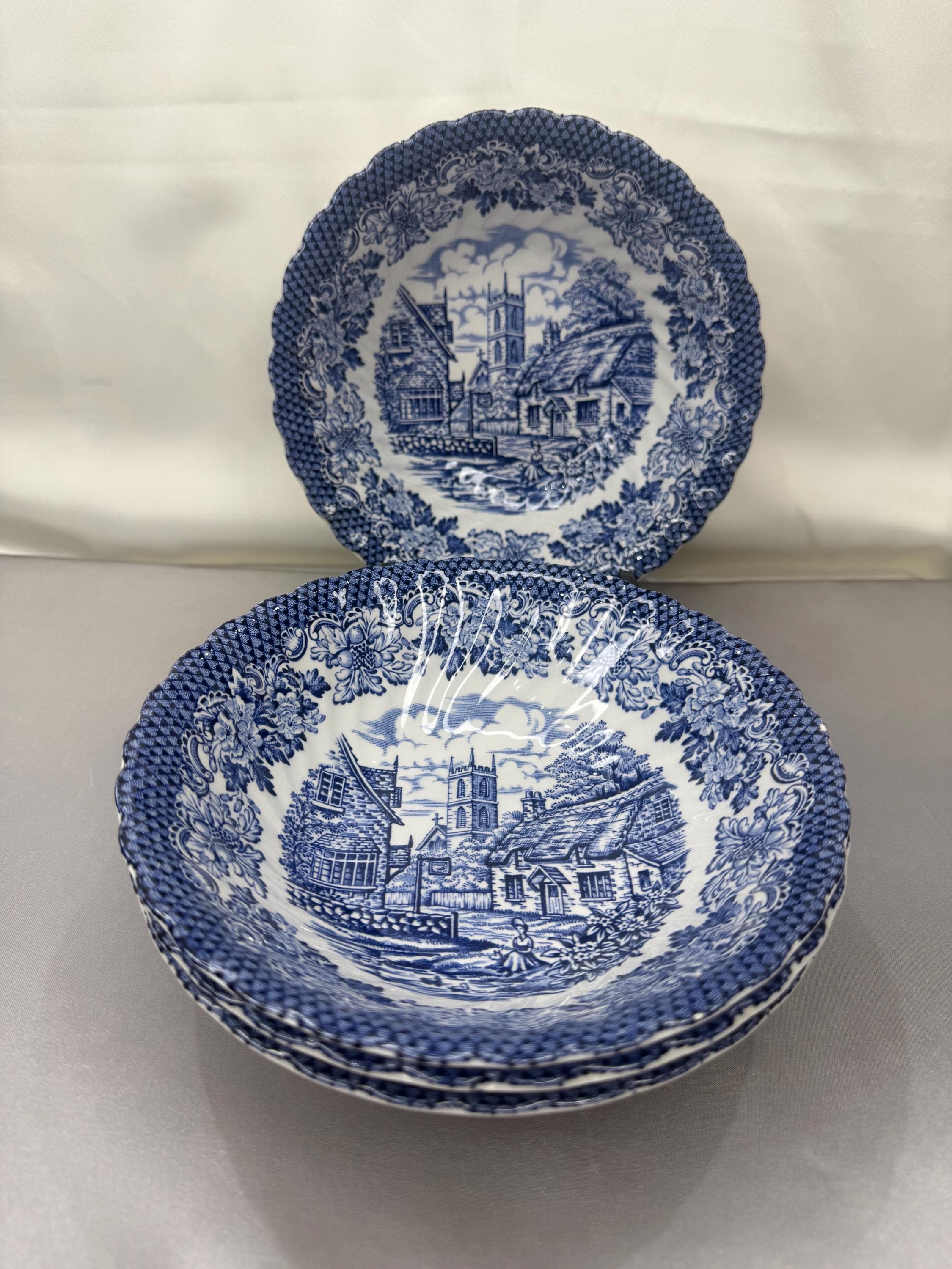 イングランド製 MERRIE OLDE ENGLAND スープ皿　パスタ皿 イングランド製 MERRIE OLDE ENGLAND スープ皿 パスタ皿の通販