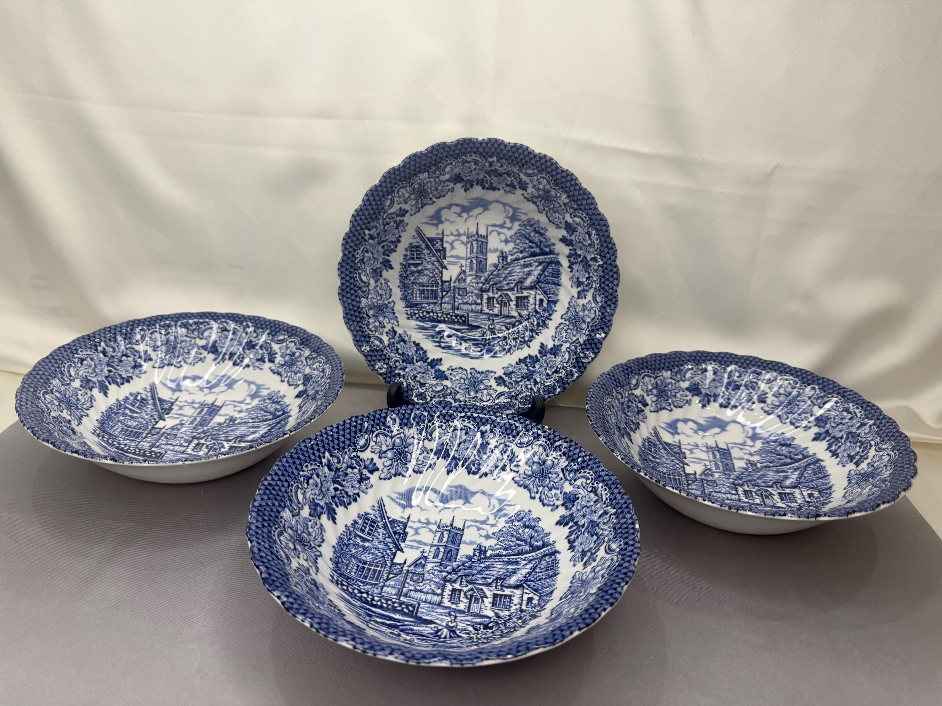 Vintage Merrie Olde England Pattern Hostess Tableware Ironstone