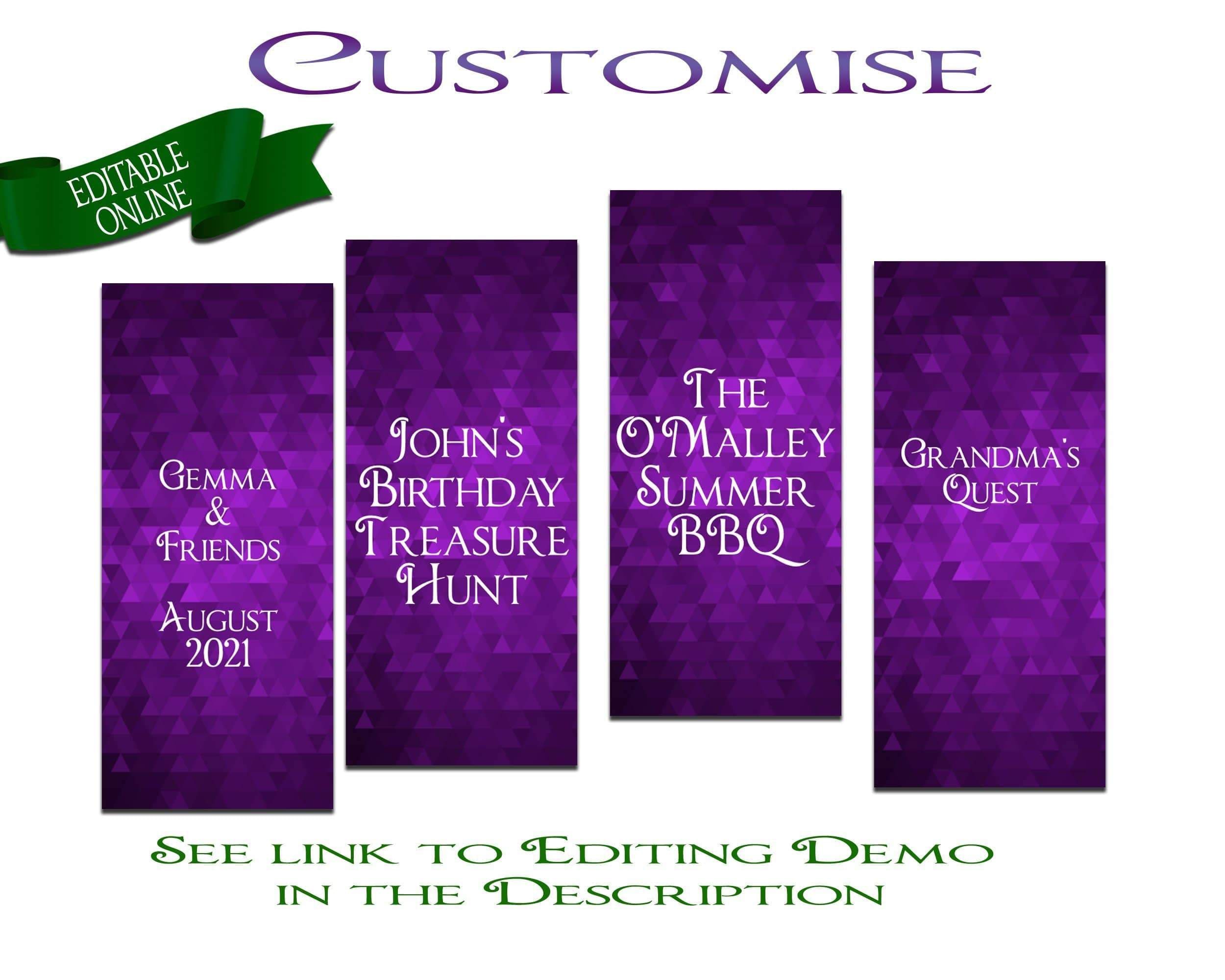 Challenging Treasure Hunt Clues For Teens And Adults Easy Etsy