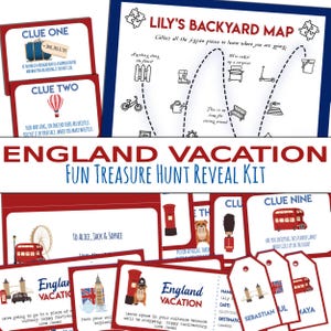Pistas, rompecabezas y entradas para la búsqueda del tesoro de vacaciones sorpresa en Inglaterra