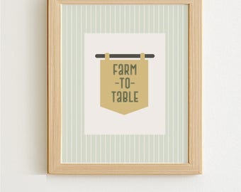 Farm - Sign - Printable Artwork