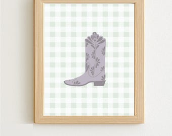 Whimsical - Boot - Printable Artwork