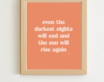 Sunny - Rise - Printable Artwork