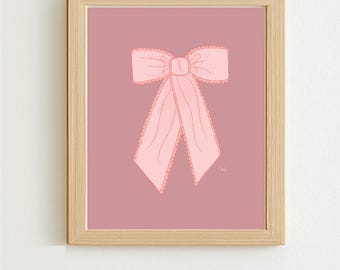 Sunny - Bow - Printable Artwork