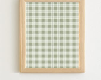Farm - Plaid - Printable Artwork
