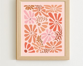 Sunny - Floral - Printable Artwork