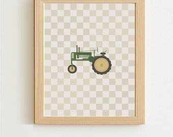 Farm - Tractor - Printable Artwork